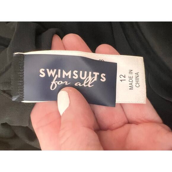 Swimsuits For All SLIMMING TWIST RUCHED ONE PIECE SWIMSUIT with SUN PROTECTION - Picture 5 of 7